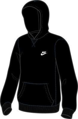 Nike Boys Core Essential Hoody- Navy