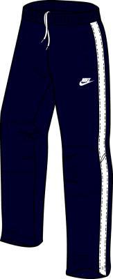 Nike Boys Fleece Pant- Navy/White