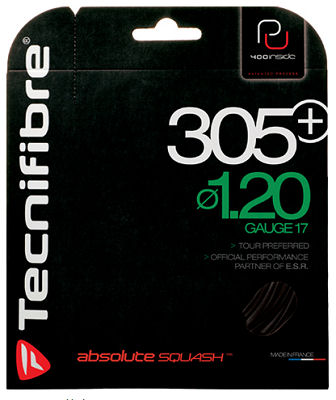 Tecnifibre 305+ plus Squash Strings Black SETS
