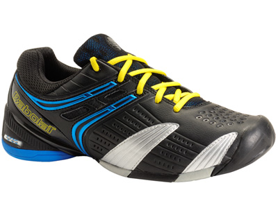Babolat Mens V-Pro All Court Tennis Shoes- Black/Blue