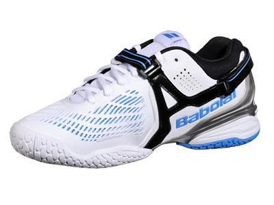 Babolat Mens Propulse 4 Tennis Shoes - White/Blue