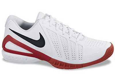 Nike Men's Air Zoom Vapor V Tennis Shoes White/Black/Red