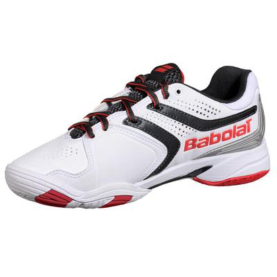 Babolat Womens Drive 3 Tennis Shoes - White/Pink - main image