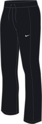 Nike Womens Warm-Up Pant- Black