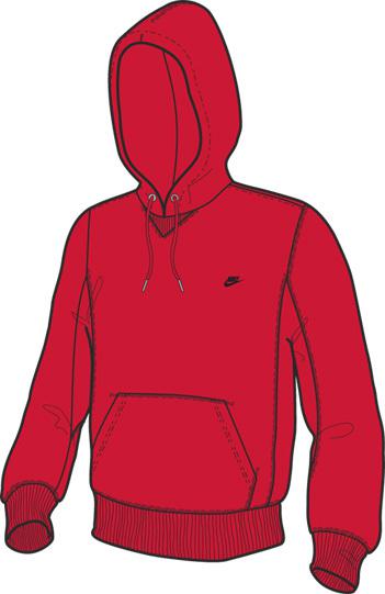 Nike Mens Johnson Hoody 09- Dark Grey