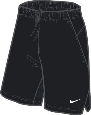 [Pre-Order] Nike Boys Tennis Shorts- Black