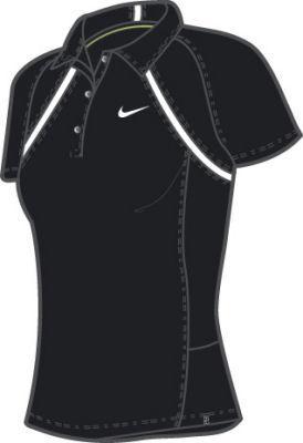 [Pre-Order] Nike Girls Tennis Polo- Black