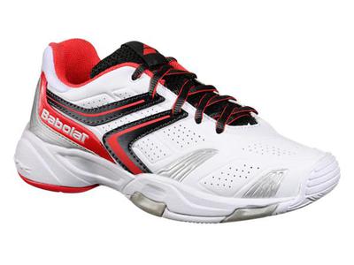 Babolat Kids Drive 3 Junior Tennis Shoes - White/Pink - main image