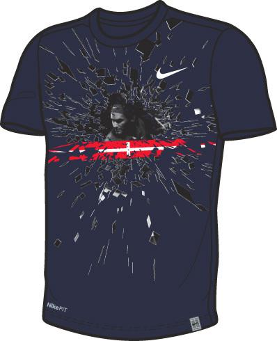 Nike Boys' Power Sleeveless Top White/Black - Nadal