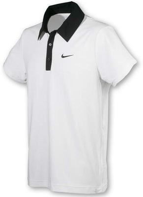 Nike Mens Federer US Open Polo- White