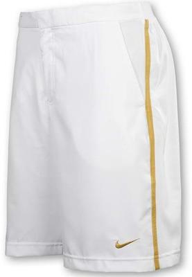 Nike Mens Athlete Woven Wimbledon Shorts - White/Gold