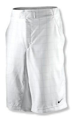 Nike Mens Nadal Woven Long Shorts- White