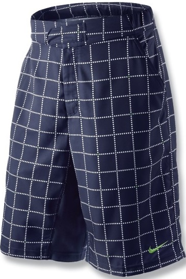 Nike Mens Nadal Woven Long Shorts- Navy/Green Spark