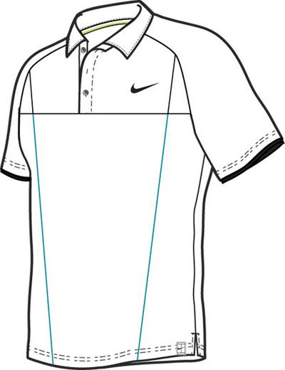 Nike Mens Classic Short Sleeve UV Polo- White