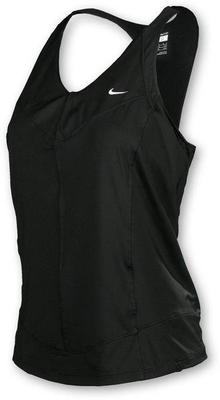 Nike Womens LS Athlete Open Neck Top- Pink