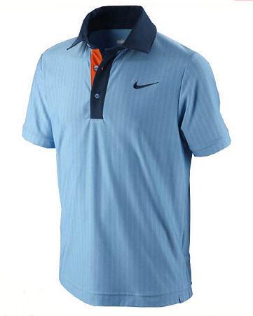 Nike Boys Tennis Federer Polo 09- Sterling Blue