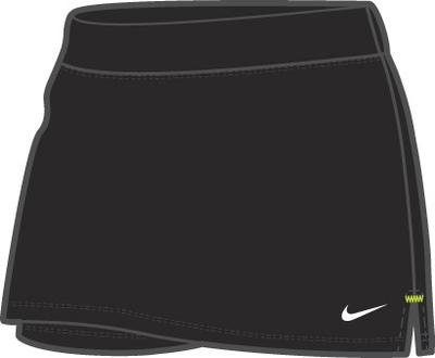 Nike Womens Power Knit Skort SF09- Black