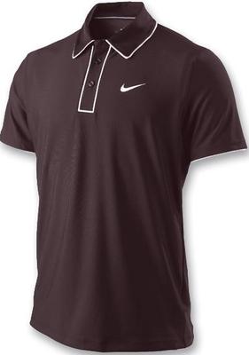 Nike Mens Classic Federer Masters Polo 09- Mahogany