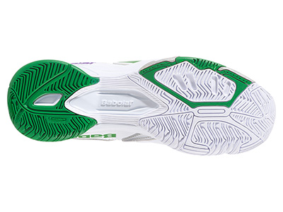 Babolat Mens Drive 3 All Court Tennis Shoes - White/Green - main image