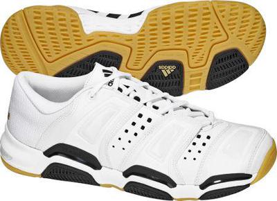 Adidas Court Stabil Squash Shoes- White/Black
