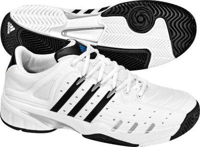 Adidas Mens Tirand 3 Tennis Shoes 09- White/Black