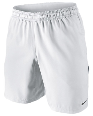 Nike Mens N.E.T. 9" Woven Shorts - White/Black