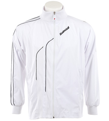 Babolat Mens Club Jacket- White
