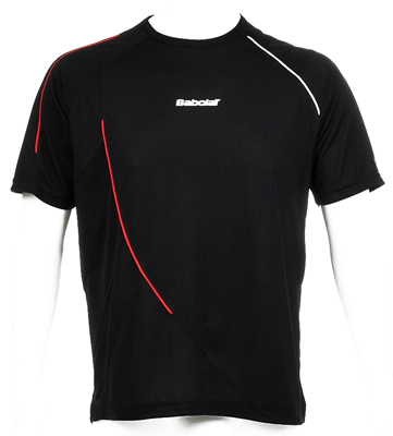 Babolat Mens Club T-Shirt- Black