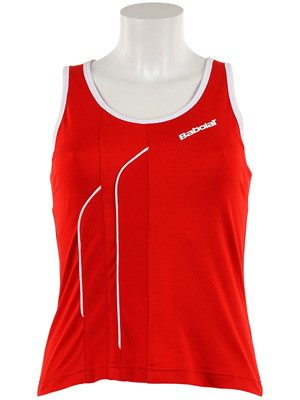 Babolat Womens Club Tank- Red