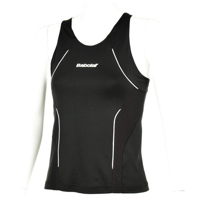 Babolat Womens Club Tank- Black/White