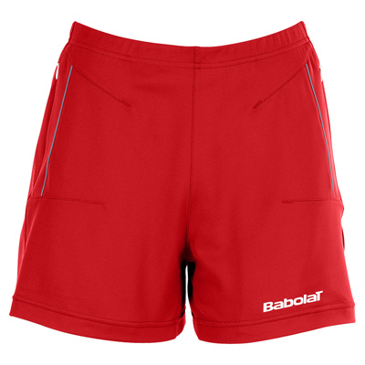 Babolat Womens Performance Shorts- Red