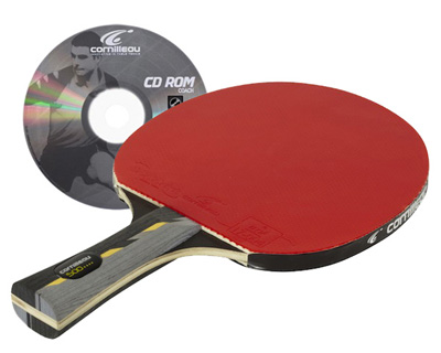 Cornilleau Perform 500 Coach Table Tennis Bat (+Coach Disc)