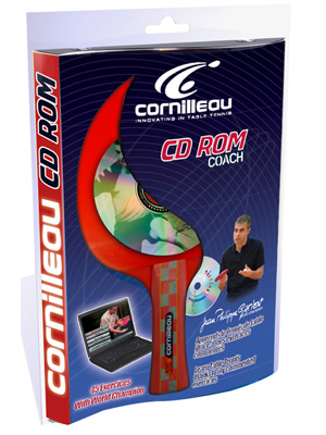 Cornilleau Progress Coach 500 Table Tennis Bat (inc Training Programme)