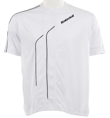 Babolat Boys Club T-Shirt- White (2011)