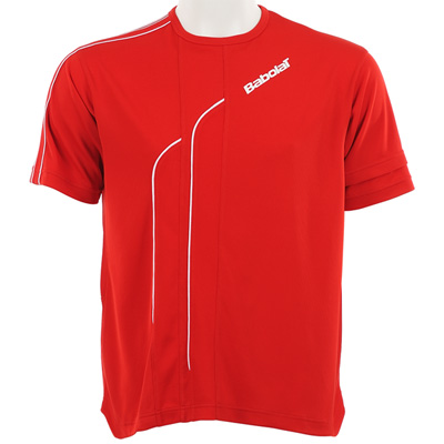 Babolat Boys Club T-Shirt- Red (2011)