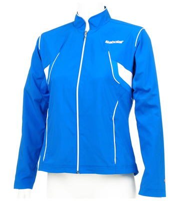 Babolat Girls Club Jacket- Blue/White