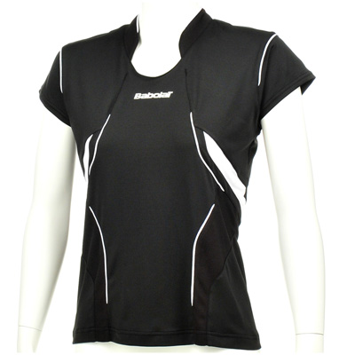 Babolat Girls Club Polo- Black