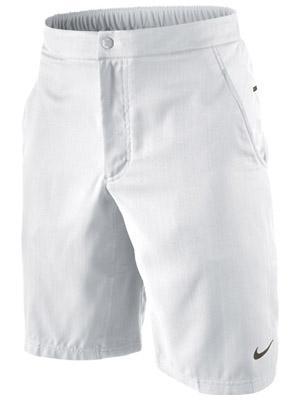 Nike Mens Smash Woven Shorts - White/Cargo Khaki