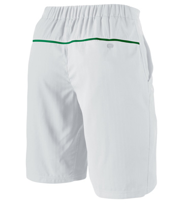 Nike Mens Smash Woven Shorts - White/Court Green - main image