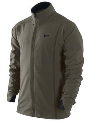 Nike Mens RF Smash Jacket- Cargo Khaki/Black