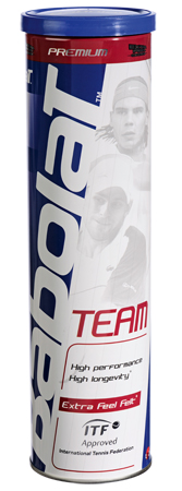 Babolat Team Tennis Balls (4 Ball Can): Quantity Deals