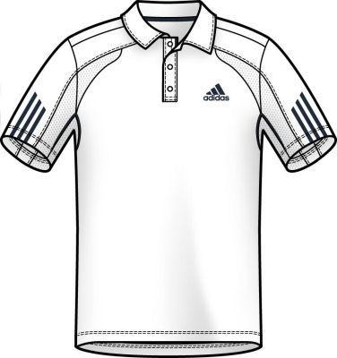 Adidas Men's Comp Trad Polo 06/08 White/Navy