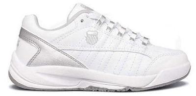 K-Swiss Kids Optim Omni White/Silver (Small Sizes)