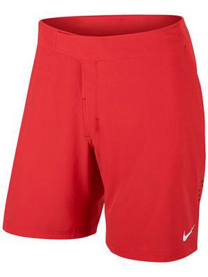 Nike Mens Premier Rafa 8" Shorts - Light Crimson/Pure Platinum