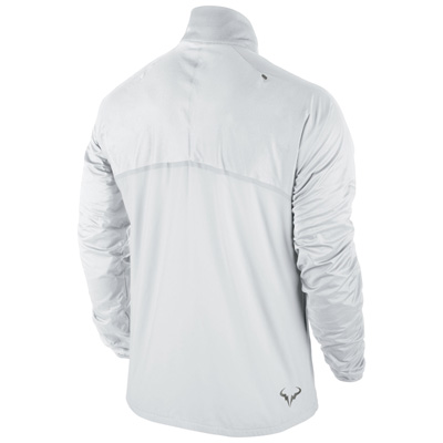 Nike Mens Premier Rafa Woven Jacket - White/Metallic Pewter - main image