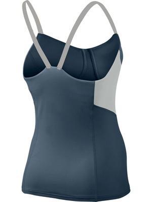 Nike Womens Premier Maria Tank - Squadron Blue/Grey/Bright Citrus - main image