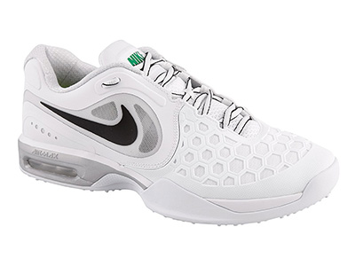 Nike Mens Air Max CourtBallistec 4.3 Grass Court Shoes - White/Platinum