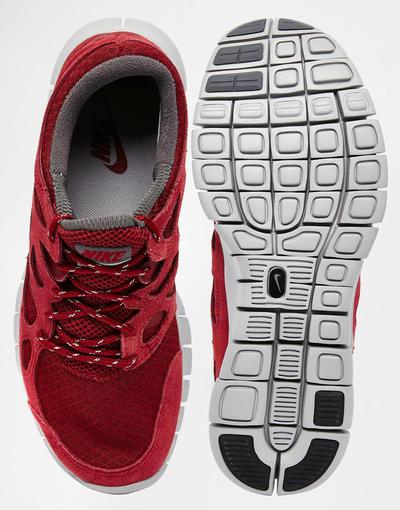 Nike Mens Free Run 2 Running Shoes - Team Red - main image