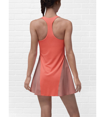Nike Womens Premier Maria Dress - Atomic Pink/Armory Blue