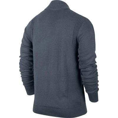 Nike Mens Full Zip Sweater - Dark Blue - main image